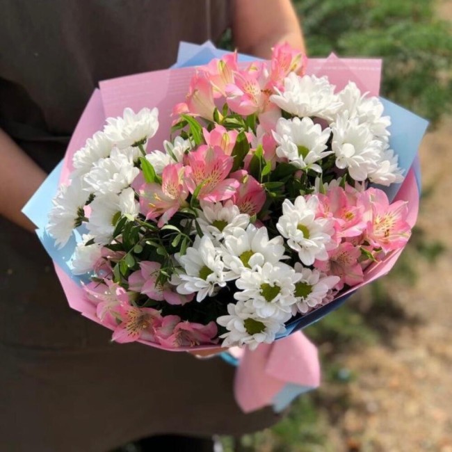 Букет цветов "Всплеск эмоций" Букет цветов "Всплеск эмоций"